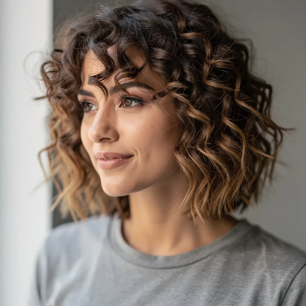 The Modern Curly Shag