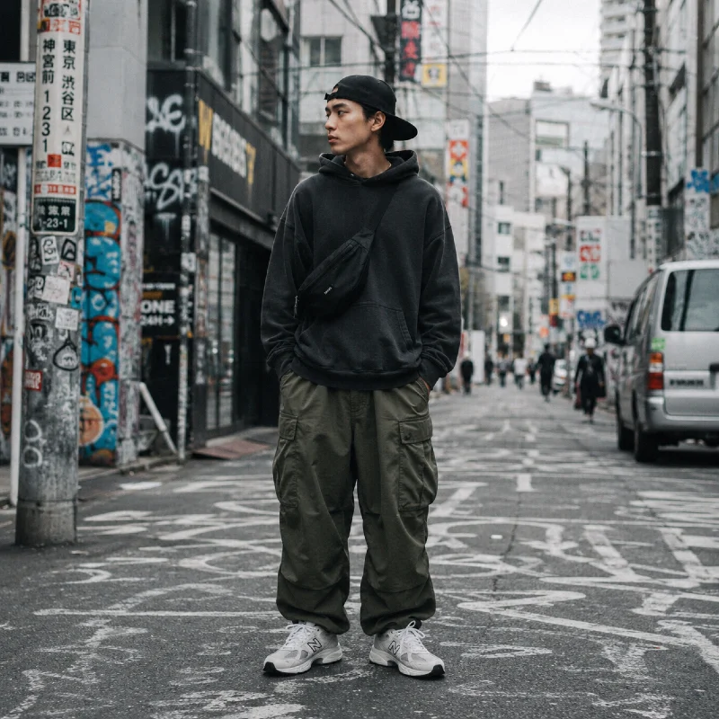 The Oversized Hoodie and Cargo Pants Combo