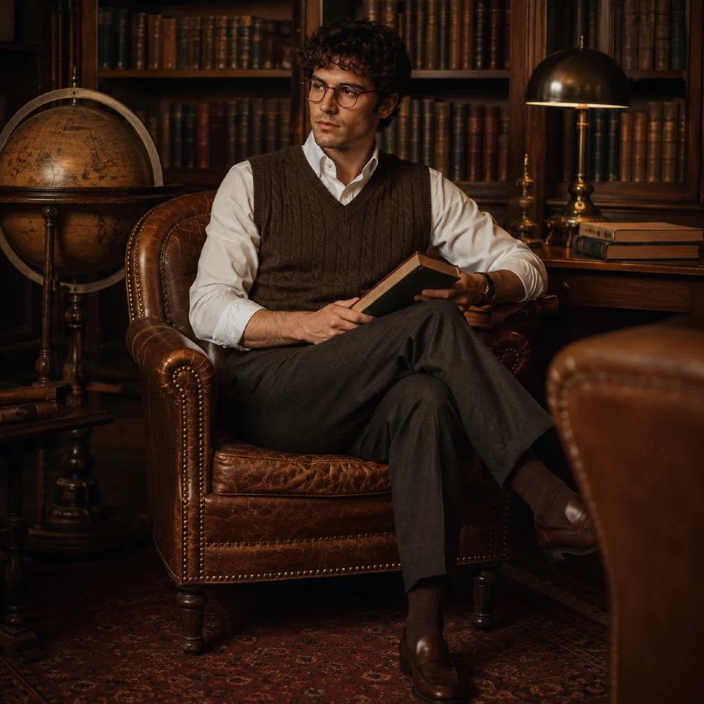  The Smart Casual Sweater Vest Combo