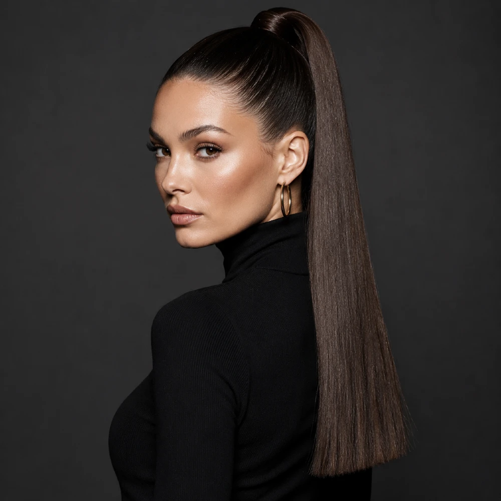 The Sleek High Ponytail