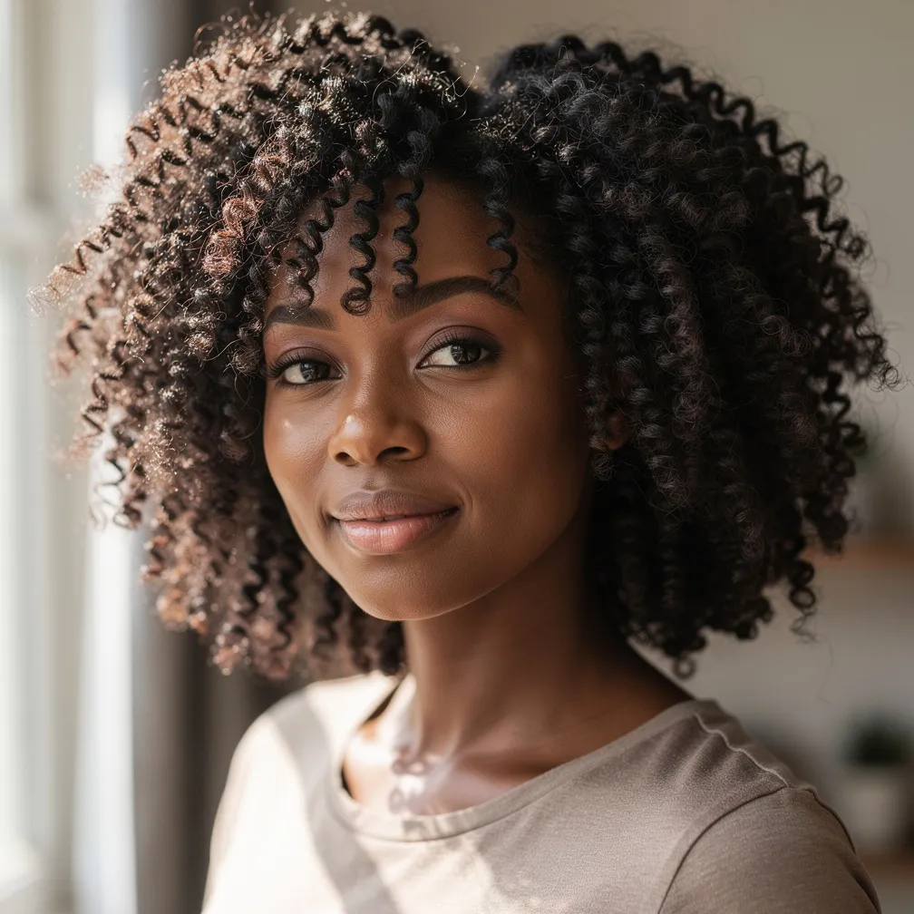 Two-Strand Twist-Out