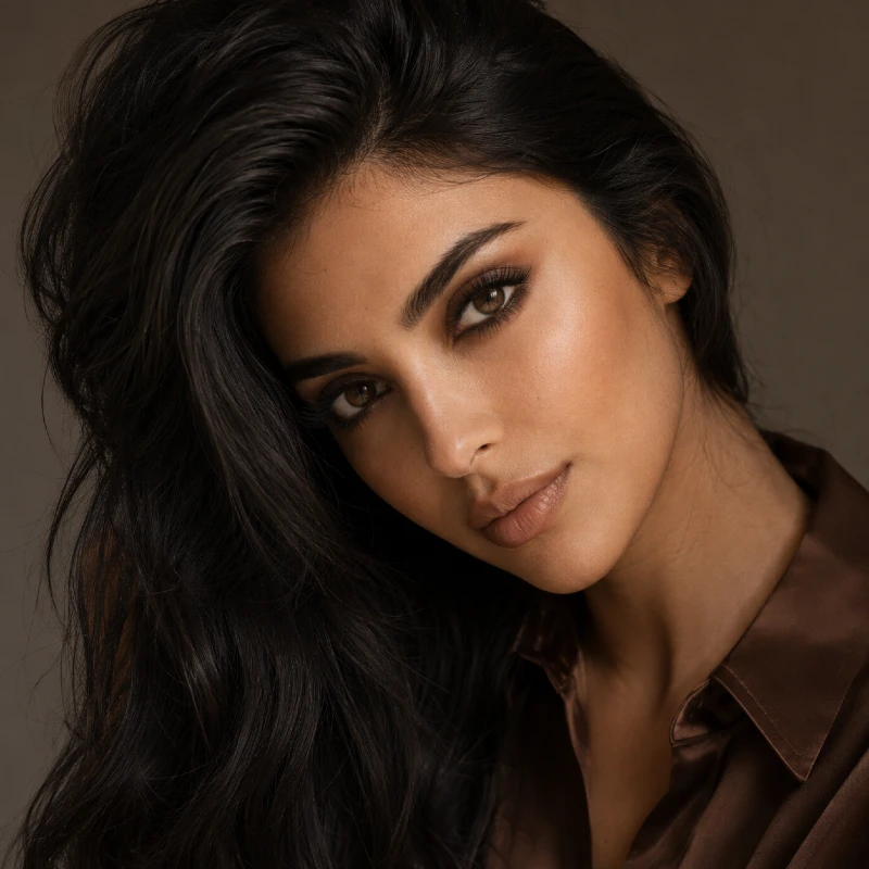 Soft Smoky Brown Eye