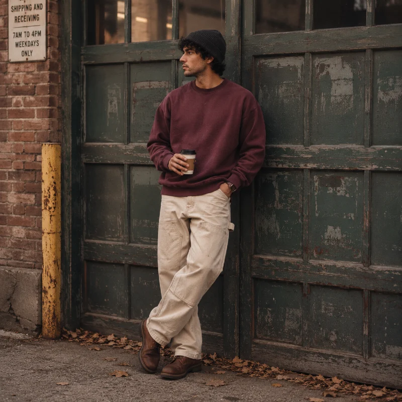 The Carpenter Pants and Crewneck Combo