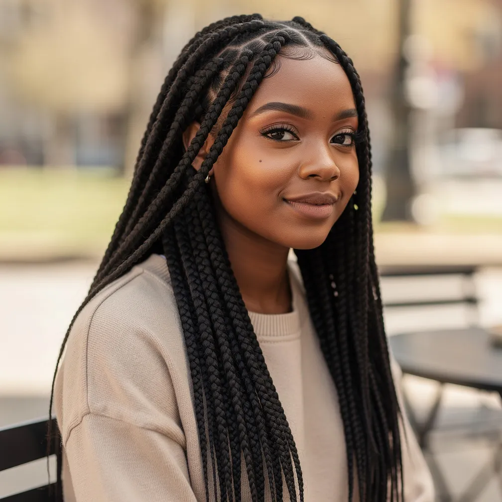 Knotless Box Braids