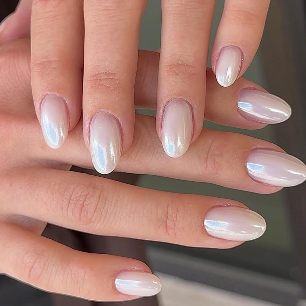 Pearl White Shimmer