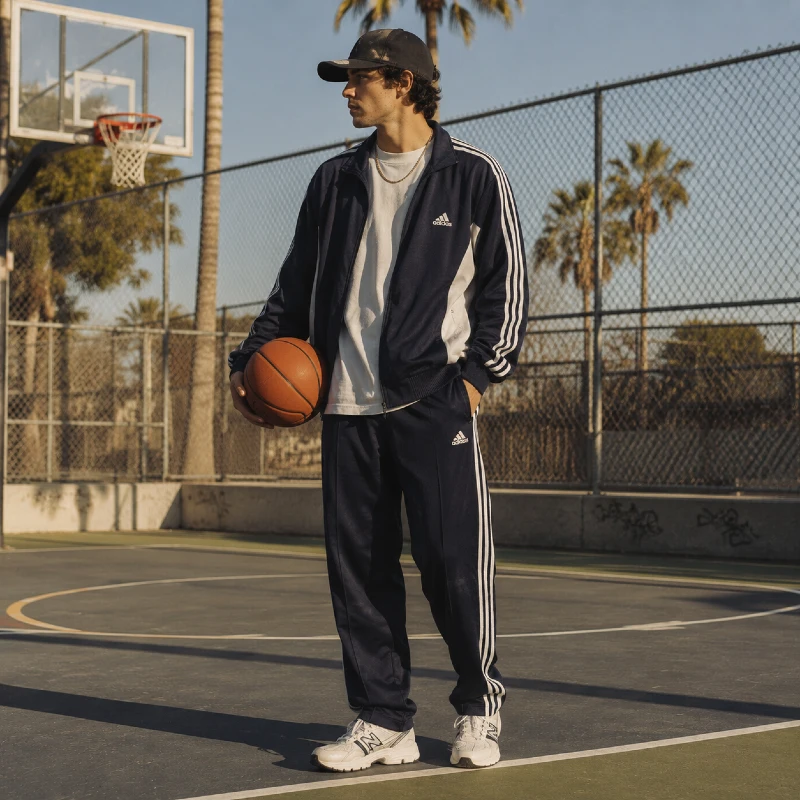 The Track Jacket Throwback