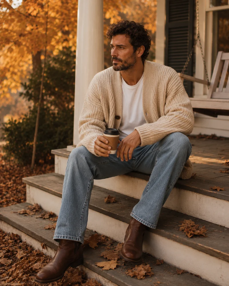 The Cardigan Layered Look