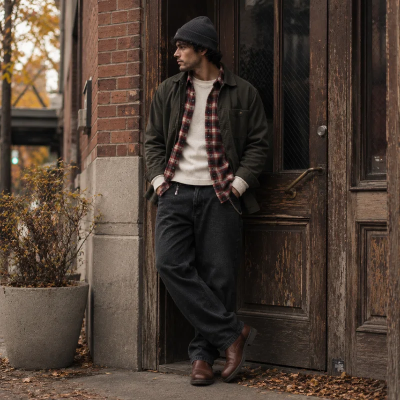 The Beanie and Layered Outfit