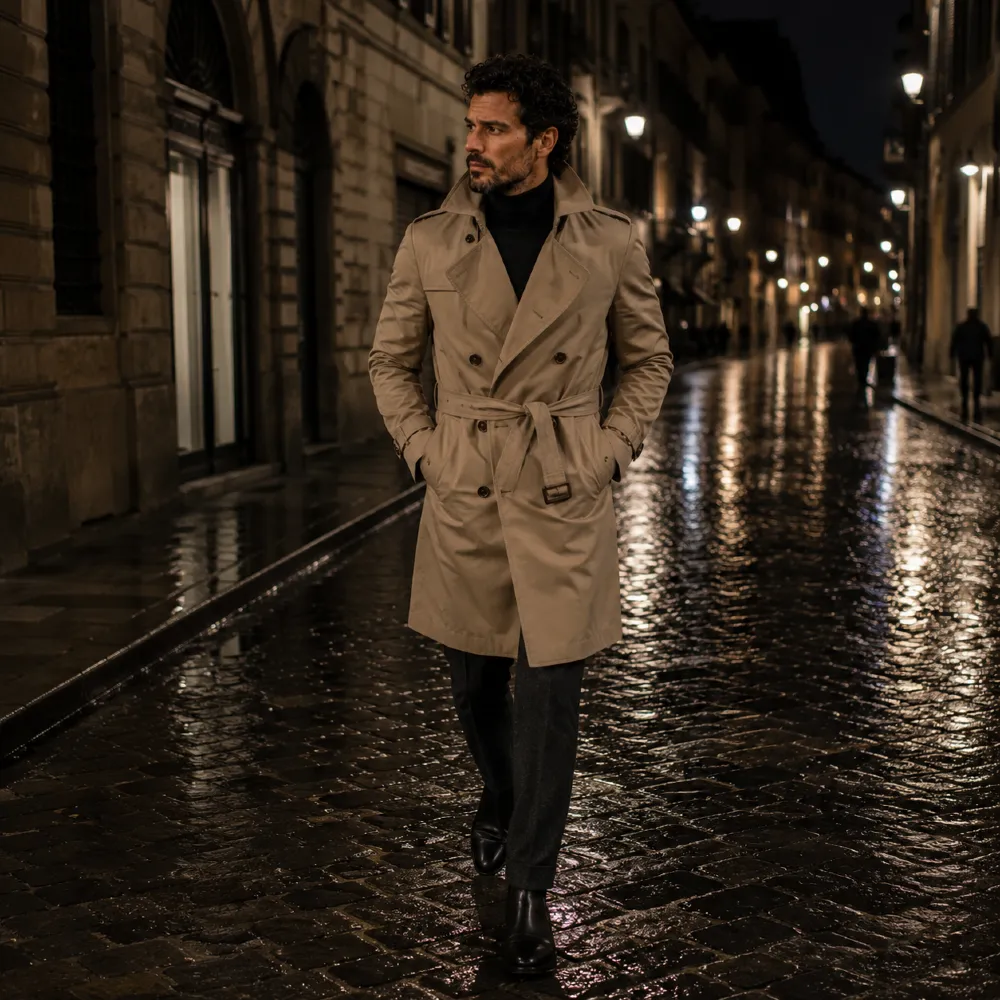 The Trench Coat Sophisticate