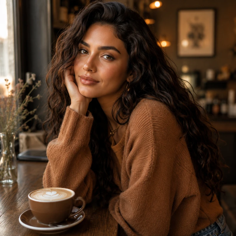 Latte Makeup Minimal