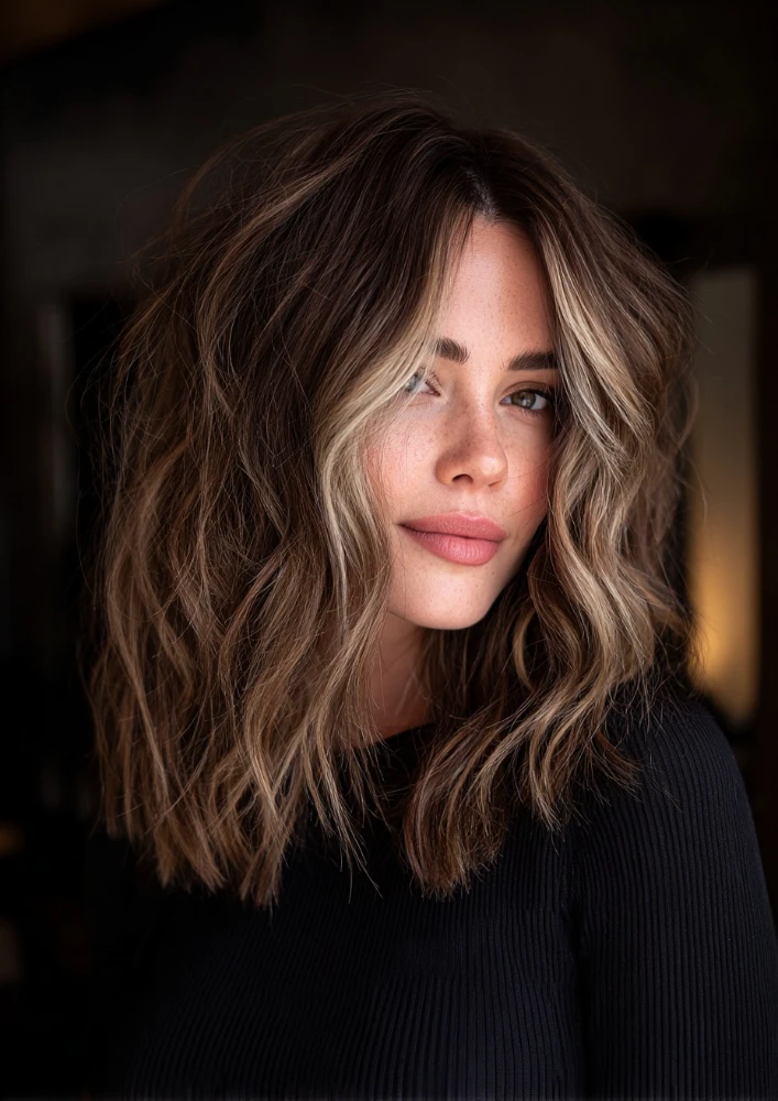 Brunette with Micro-Balayage