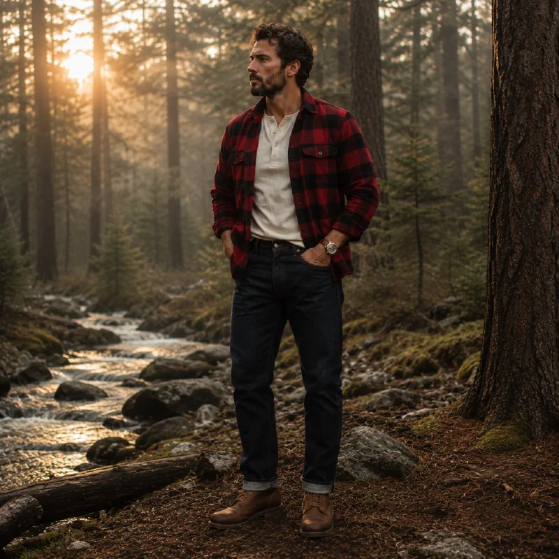 The Flannel Shirt Layered Look