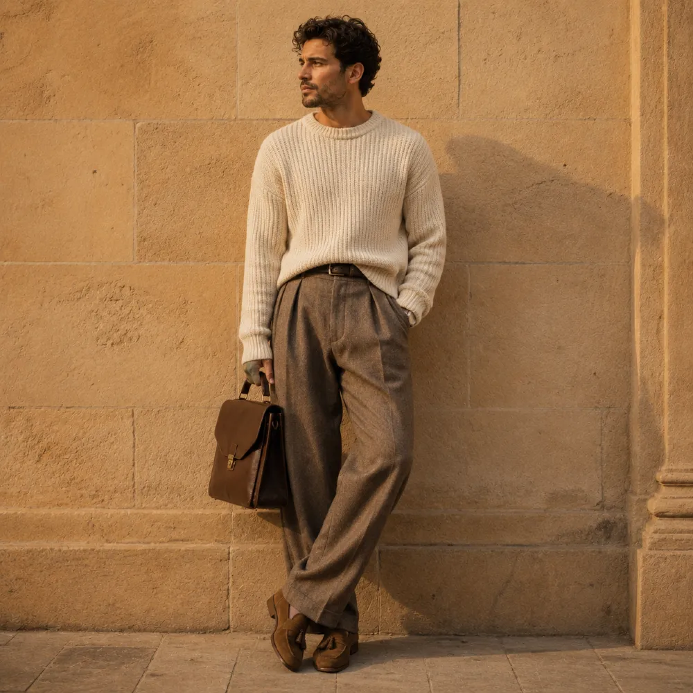 The Earth-Tone Monochrome Look