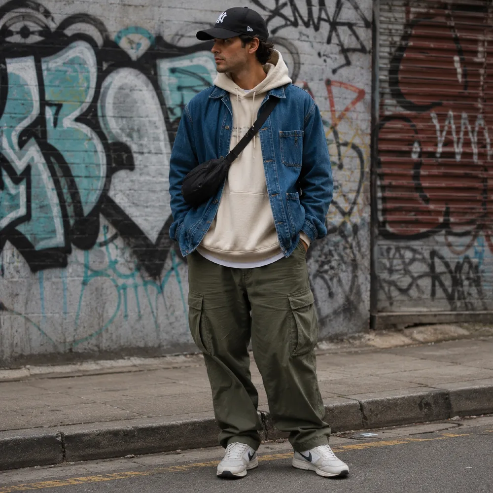 The Streetwear Layered Hoodie Look