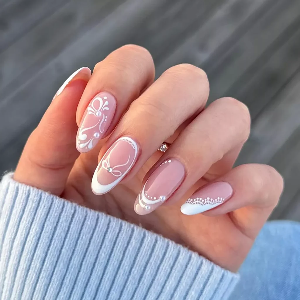  Pearl Encrusted French