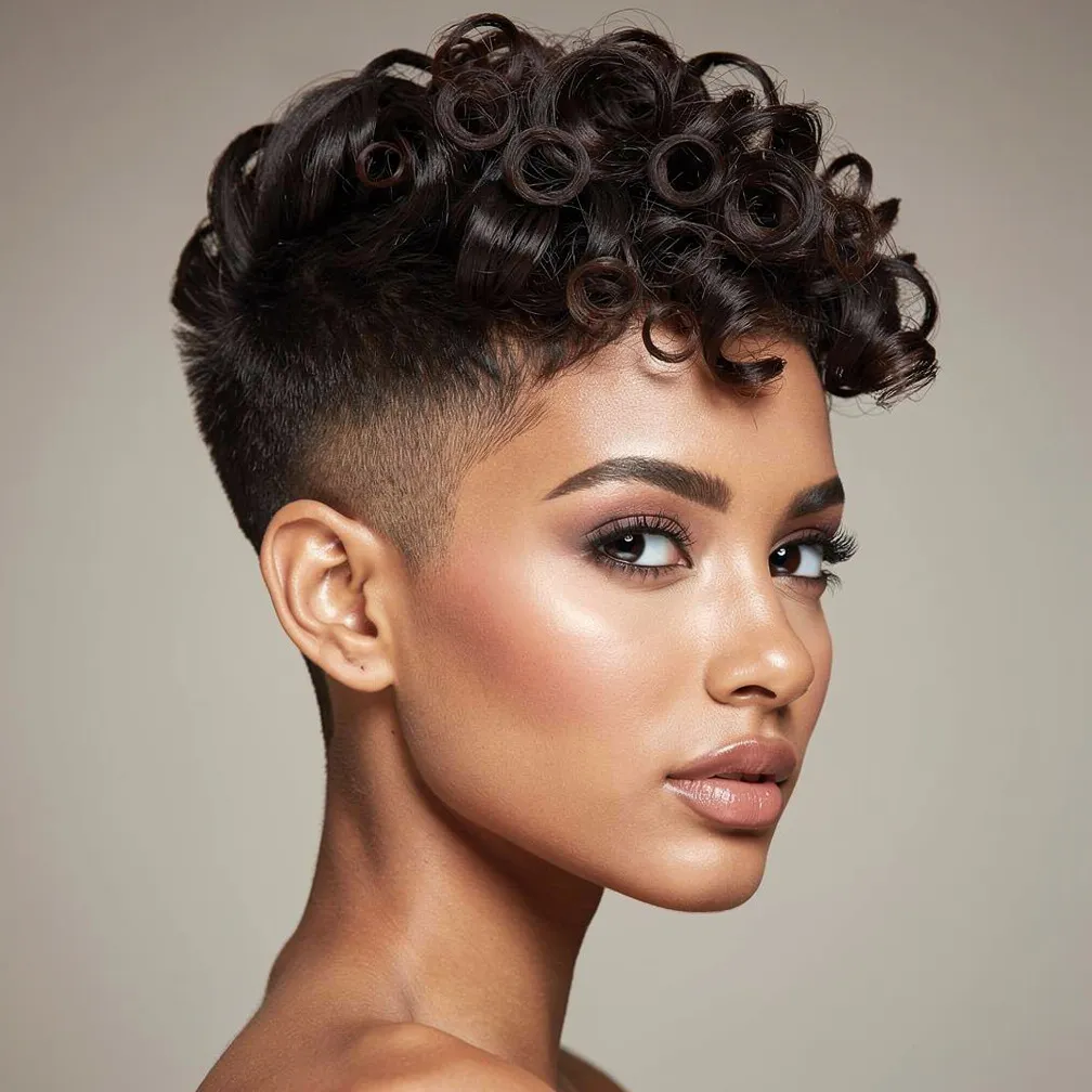The Curly Pixie