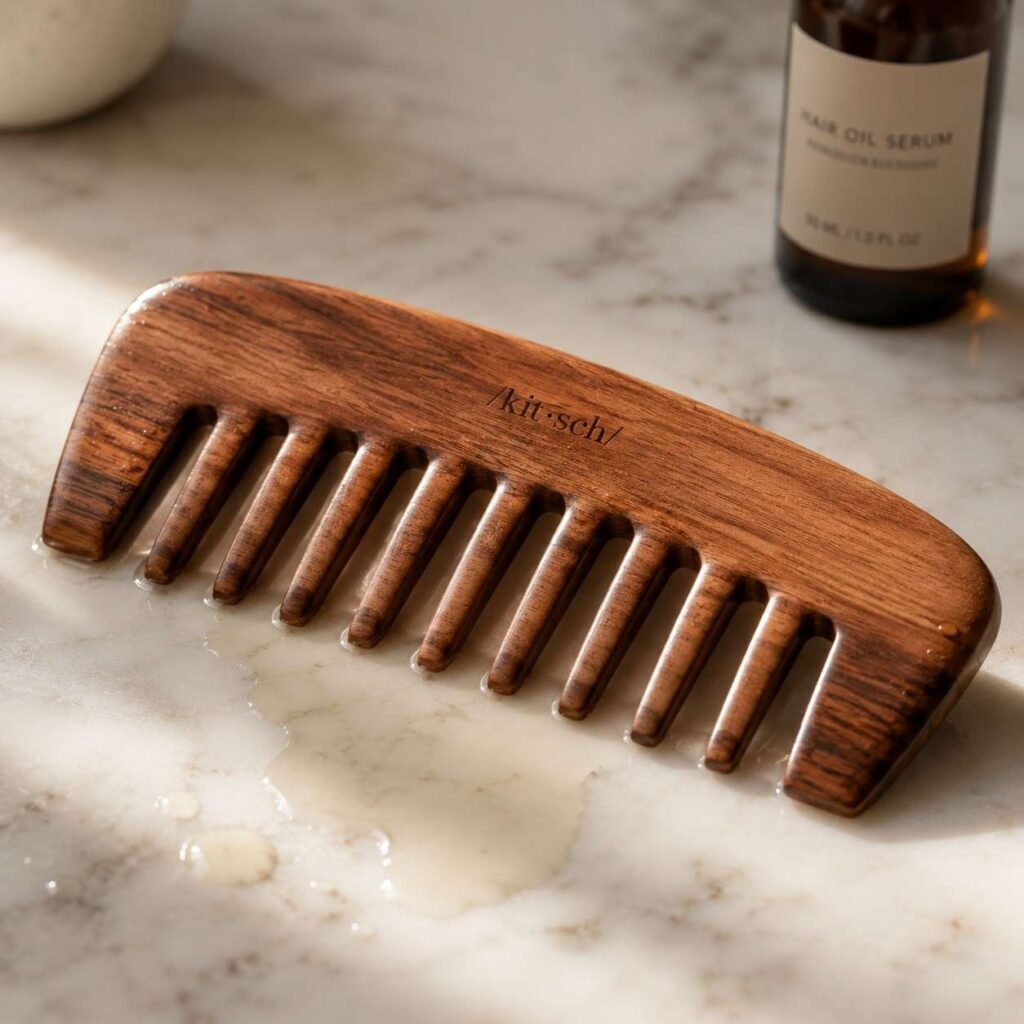 A Detangling Comb (Wide-Tooth)