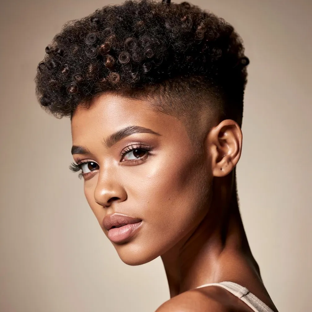 Tapered Afro
