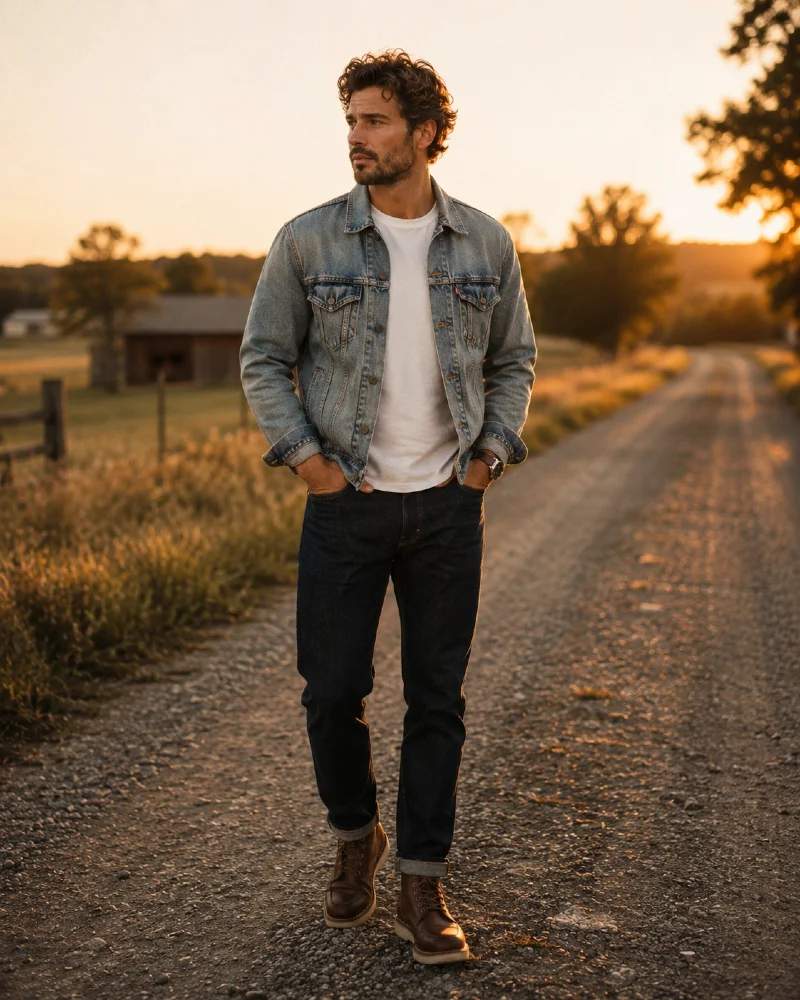 The Denim on Denim Look