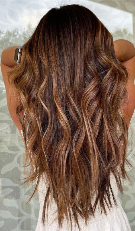 Cinnamon Bronze Balayage