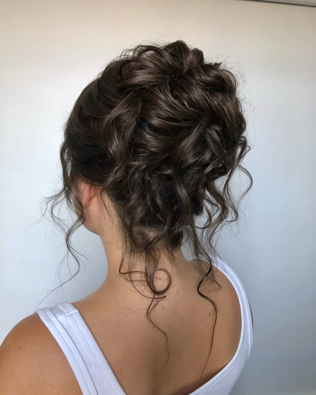 Romantic Loose Updo