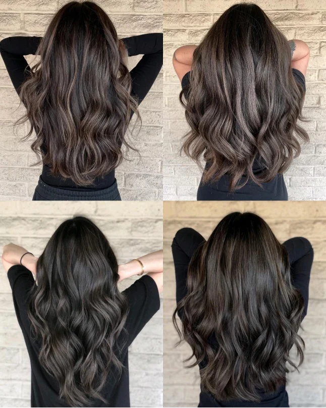 Smoky Brunette Balayage