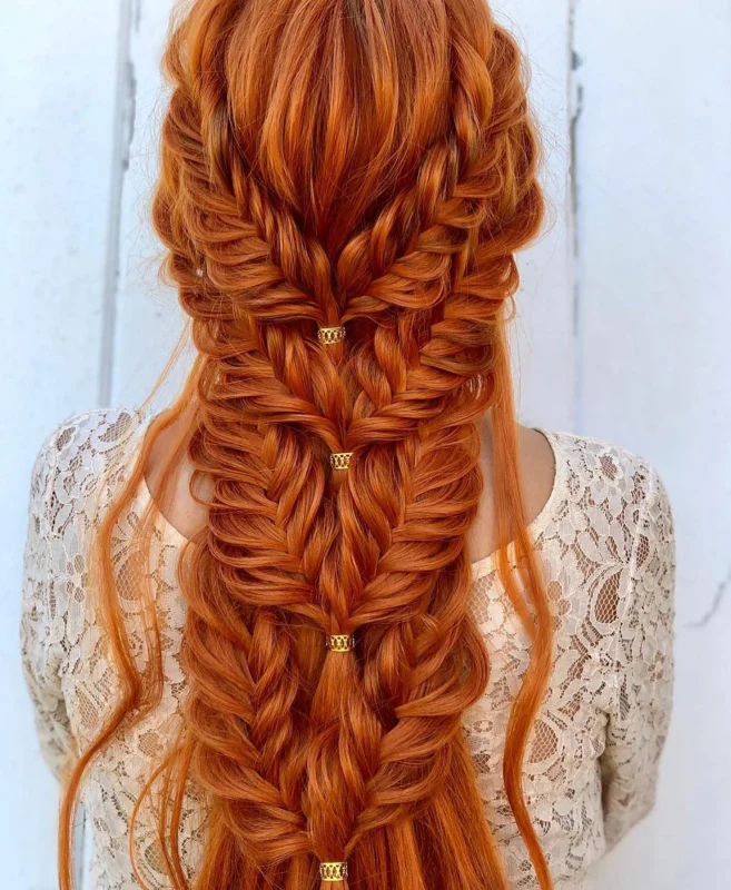 Center Part Sleek