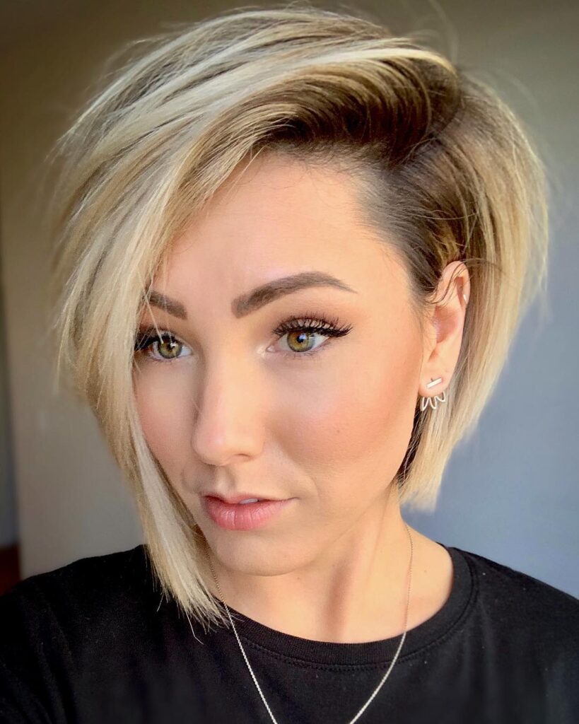 Slicked Back Bob