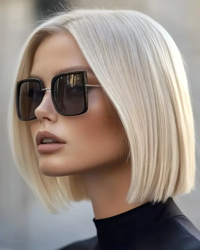 Sharp Blunt Bob