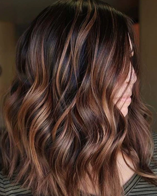 Chestnut Brown Balayage