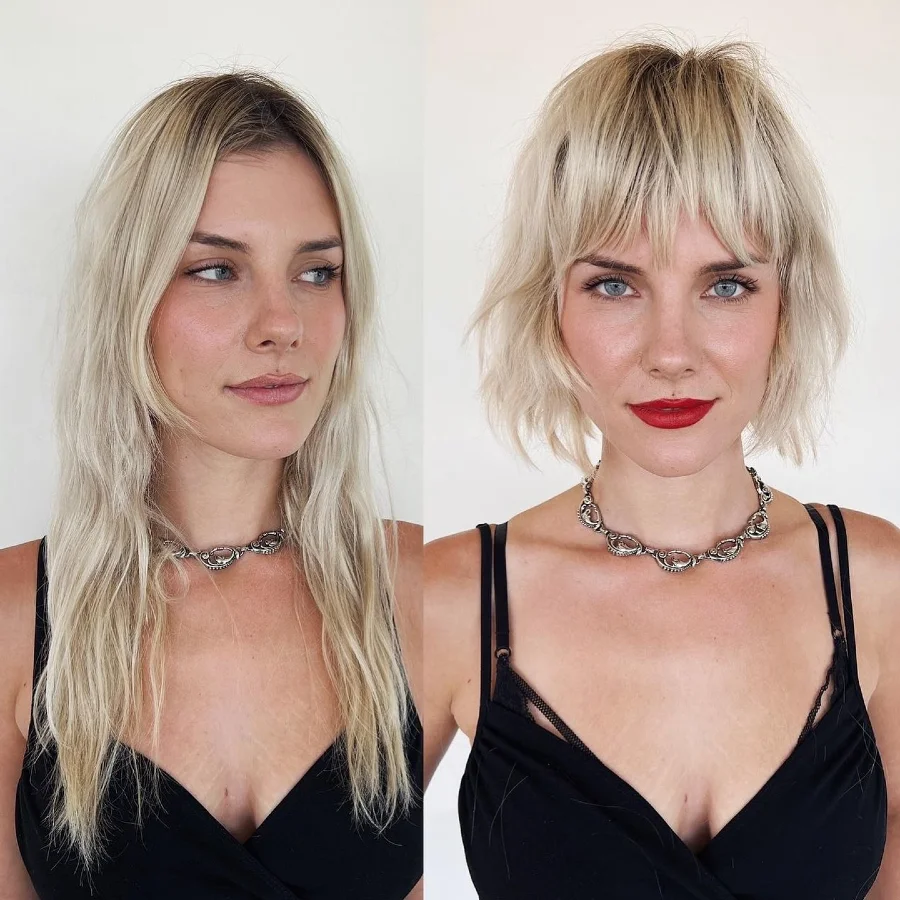 Choppy Layered Bob