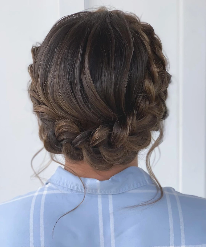 Twisted Braid Crown