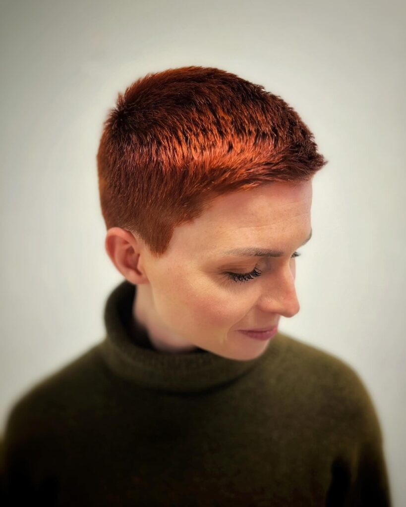 Buzz Cut Beauty