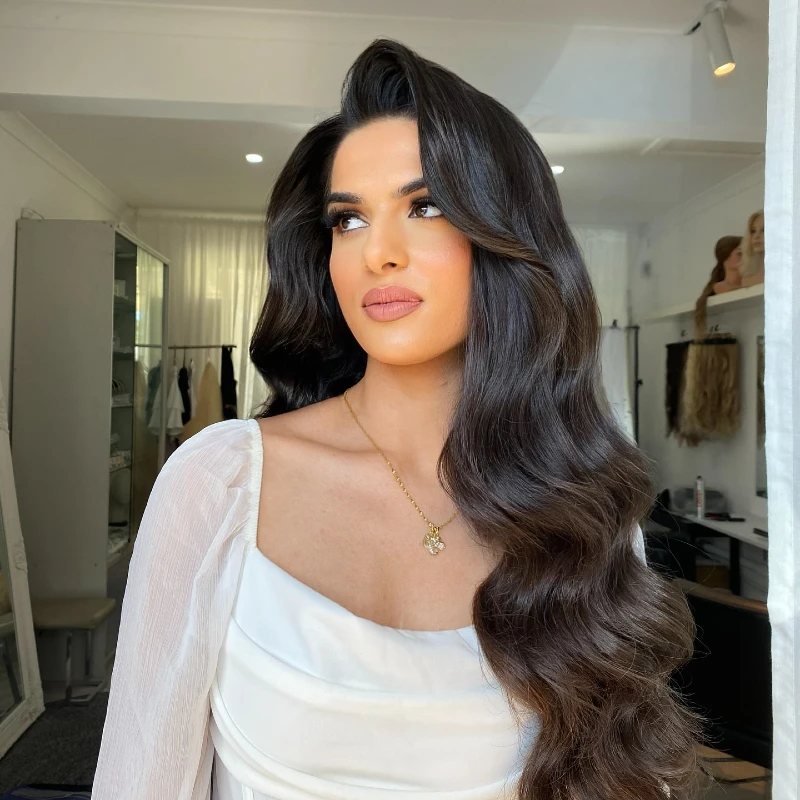Loose Hollywood Curls