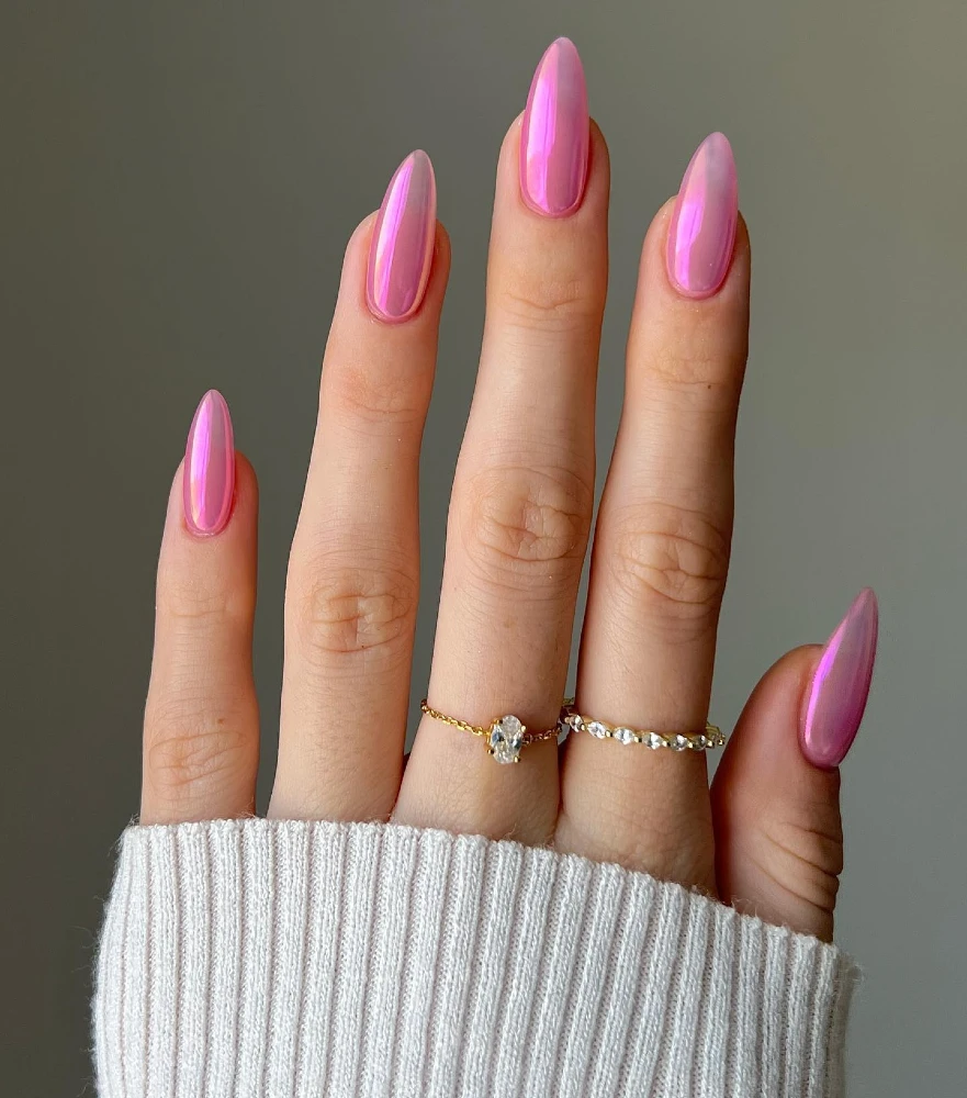 Bubble Gum Pink Tips