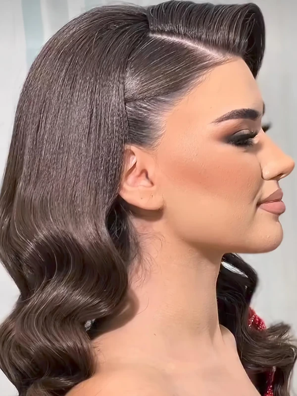 Polished Side Part